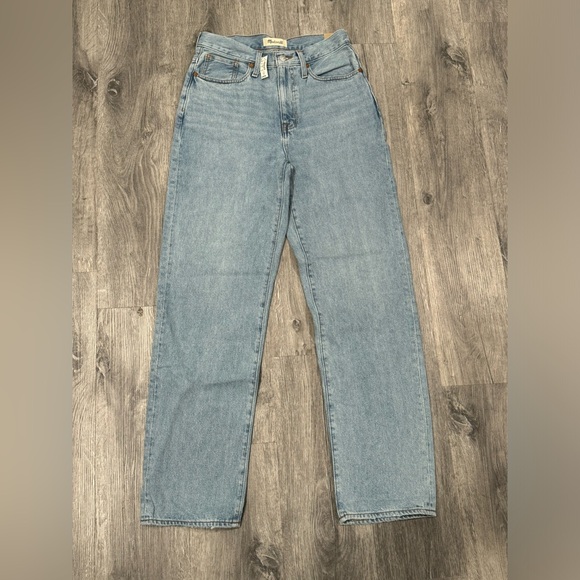 NWT Madewell Baggy Straight Jeans in Berteau Wash size 26 - Picture 8 of 8
